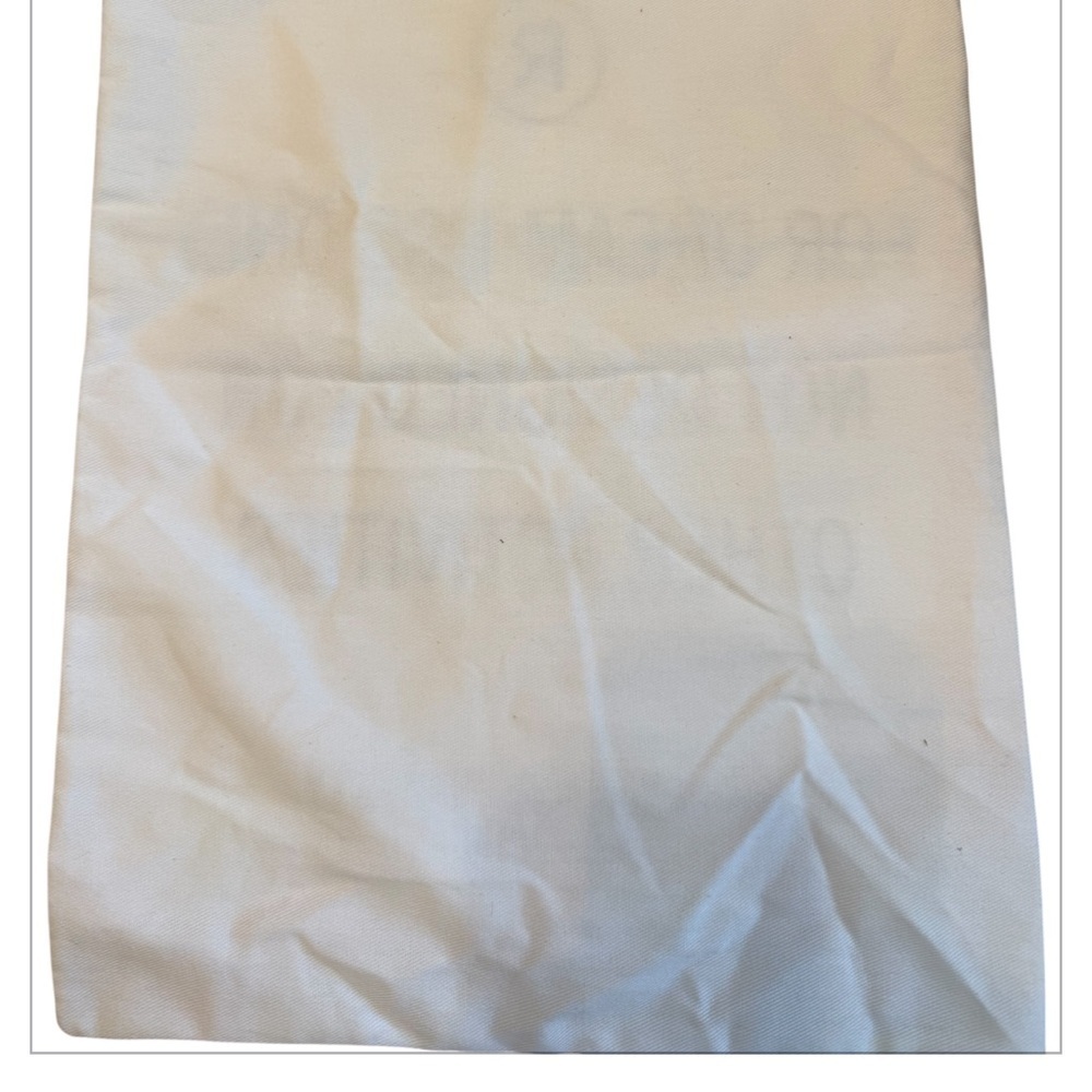 Authentic Golden Goose Shoe Dust Bag Replacement White Canvas & passport book - Picture 5 of 5